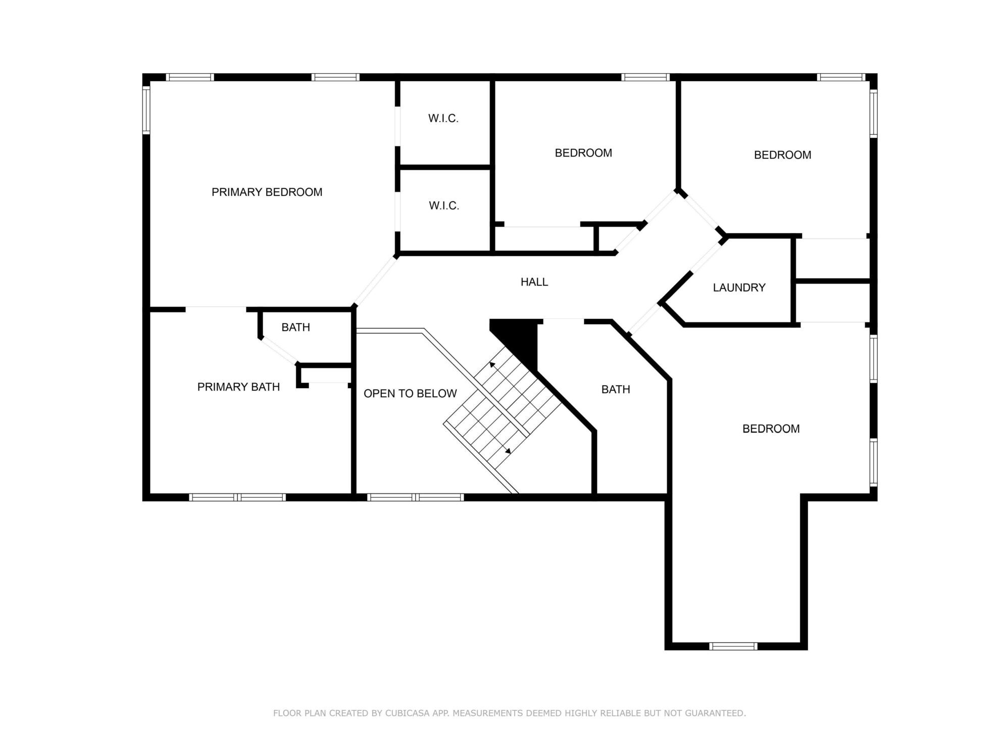 Amelia Second Floor Layout